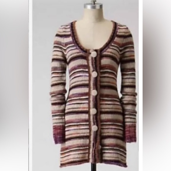 Vintage Anthropologie Sleeping in the Snow Sweater - Picture 4 of 4